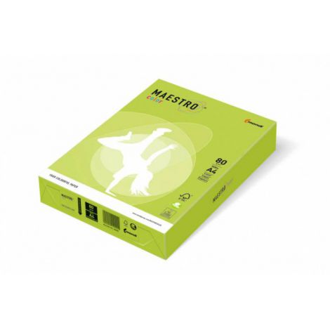 Papier ksero A4/500/80g Mondi Maestro oliwkowy